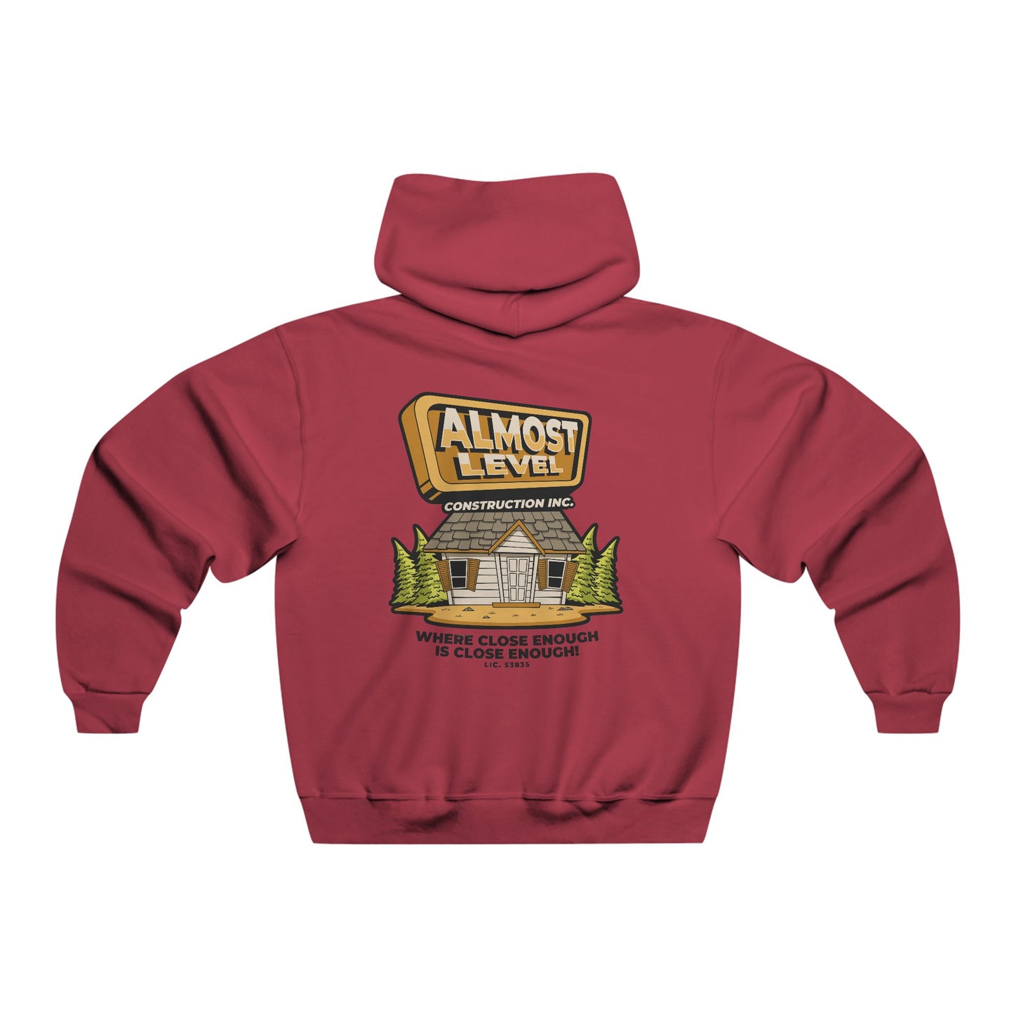 Almost Level Construction Inc Hoodie