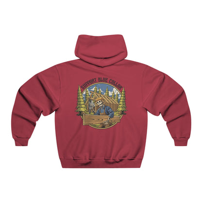 Support Blue Collar Hoodie