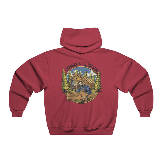 Support Blue Collar Hoodie