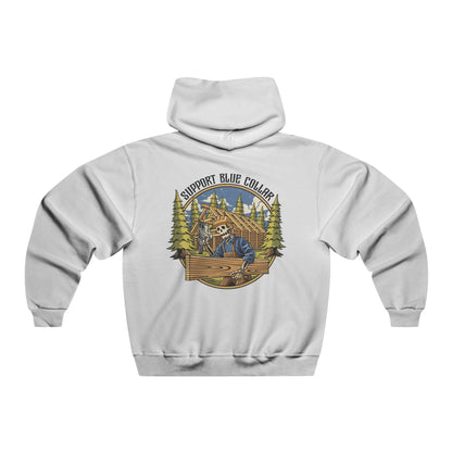 Support Blue Collar Hoodie