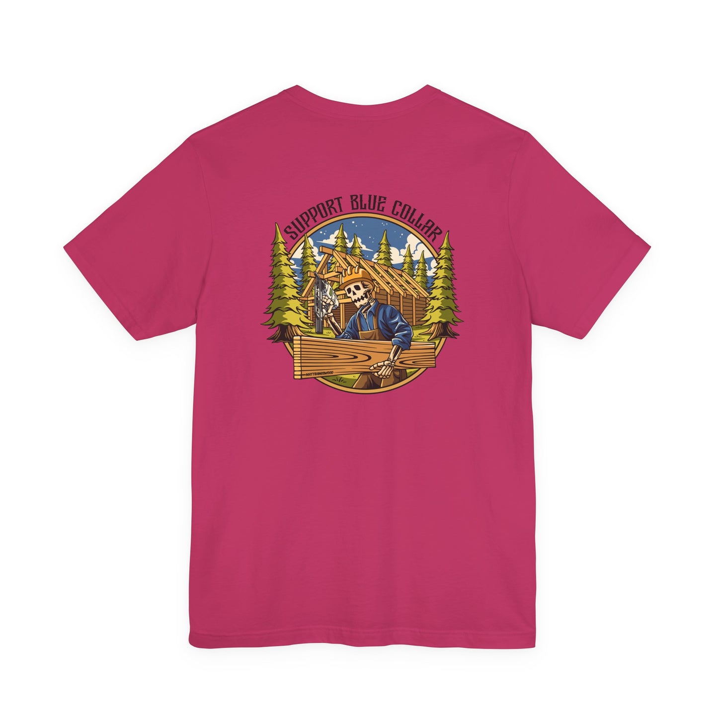 Support Blue Collar Tee