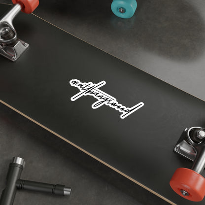 MattBangsWood Signature Sticker