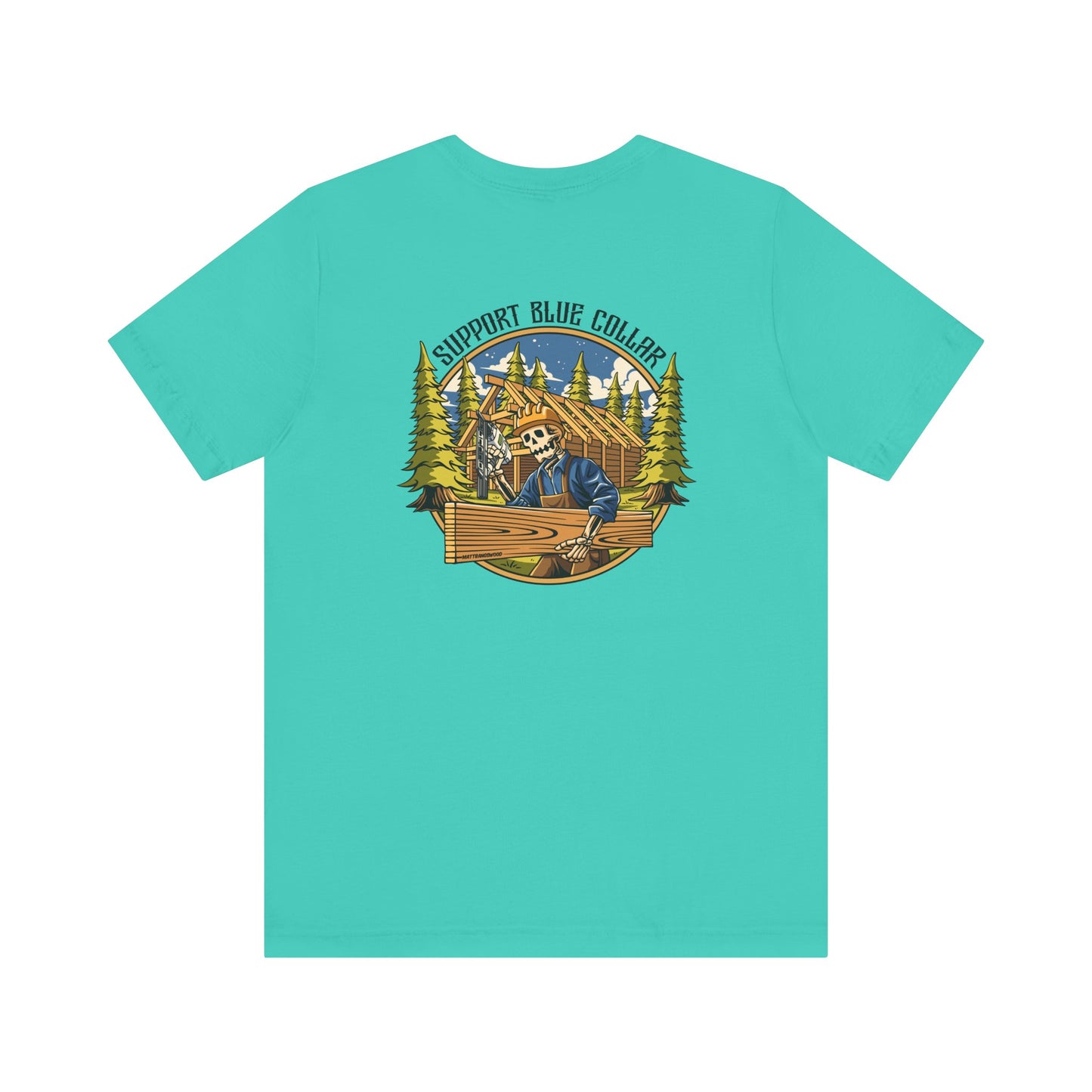 Support Blue Collar Tee