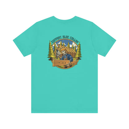 Support Blue Collar Tee