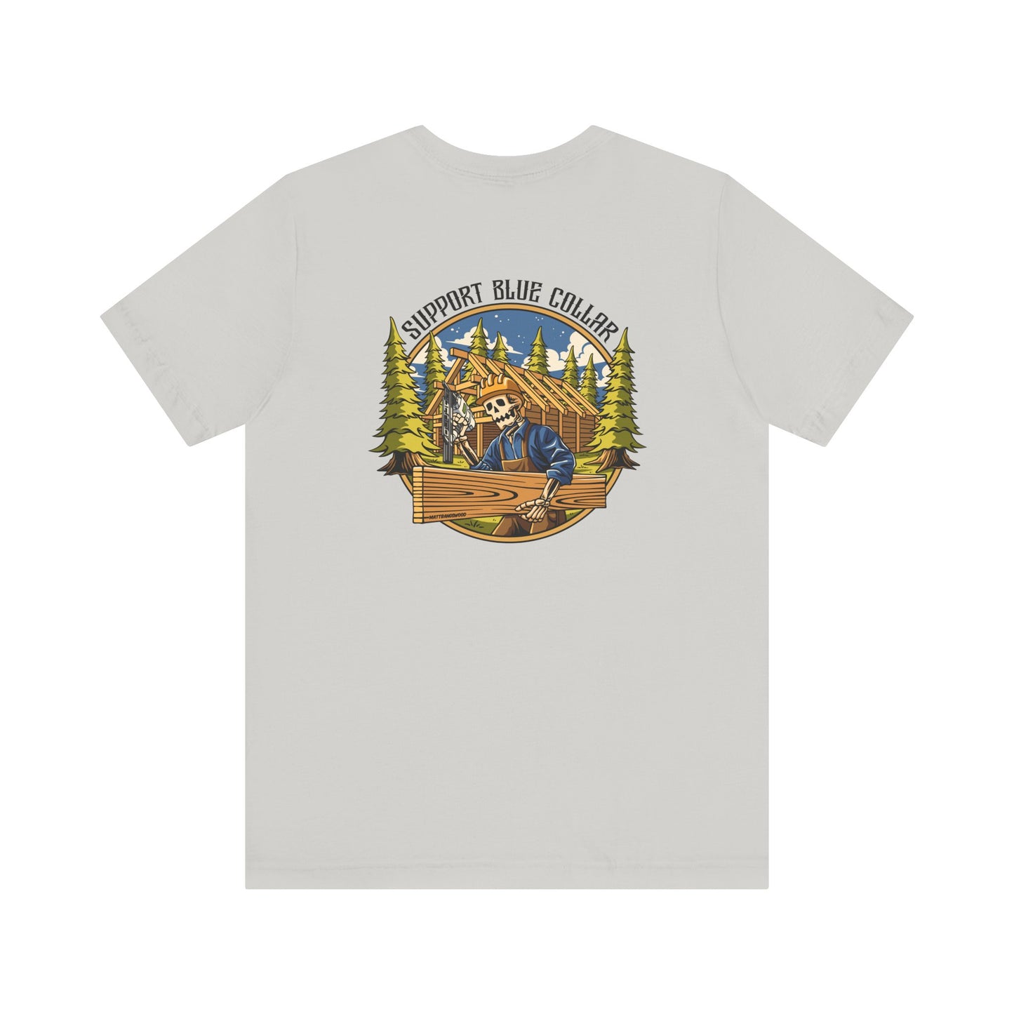 Support Blue Collar Tee