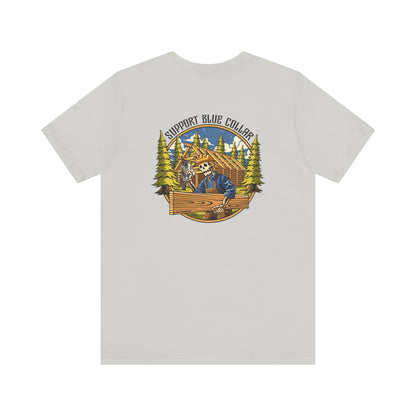 Support Blue Collar Tee