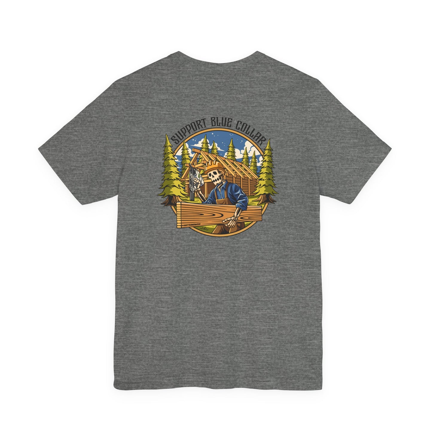 Support Blue Collar Tee