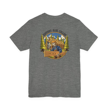 Support Blue Collar Tee