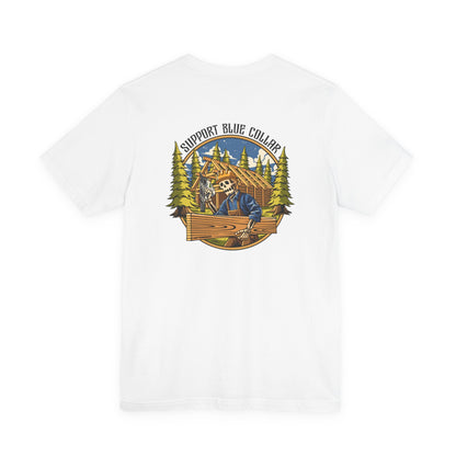 Support Blue Collar Tee