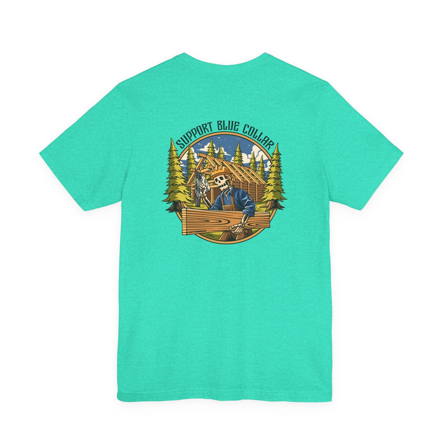 Support Blue Collar Tee
