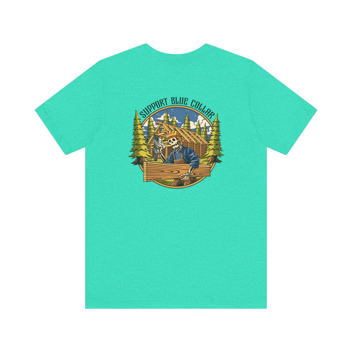 Support Blue Collar Tee