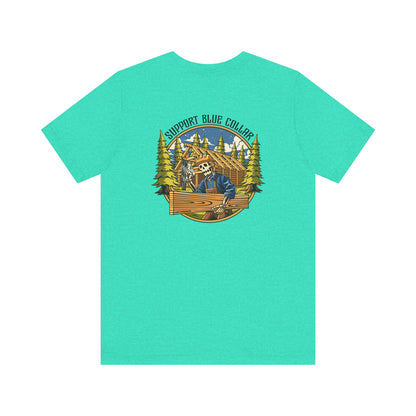 Support Blue Collar Tee