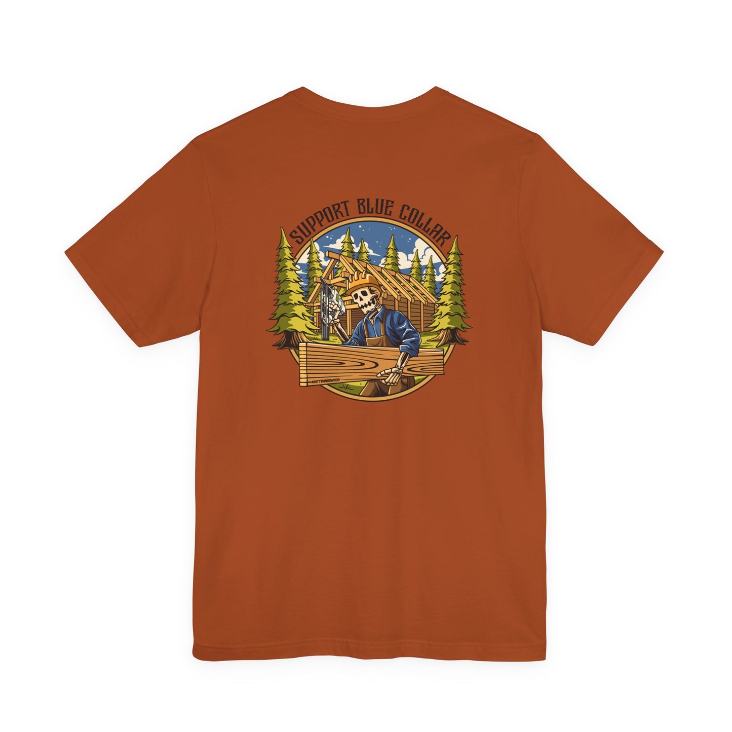 Support Blue Collar Tee