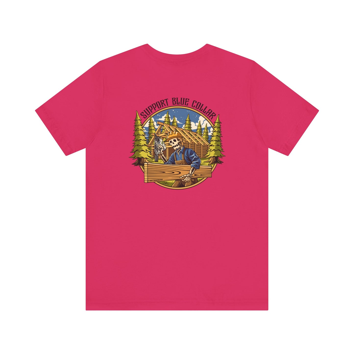 Support Blue Collar Tee
