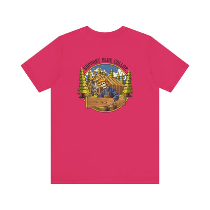 Support Blue Collar Tee