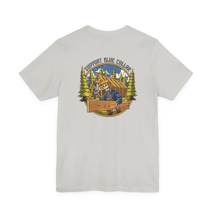 Support Blue Collar Tee