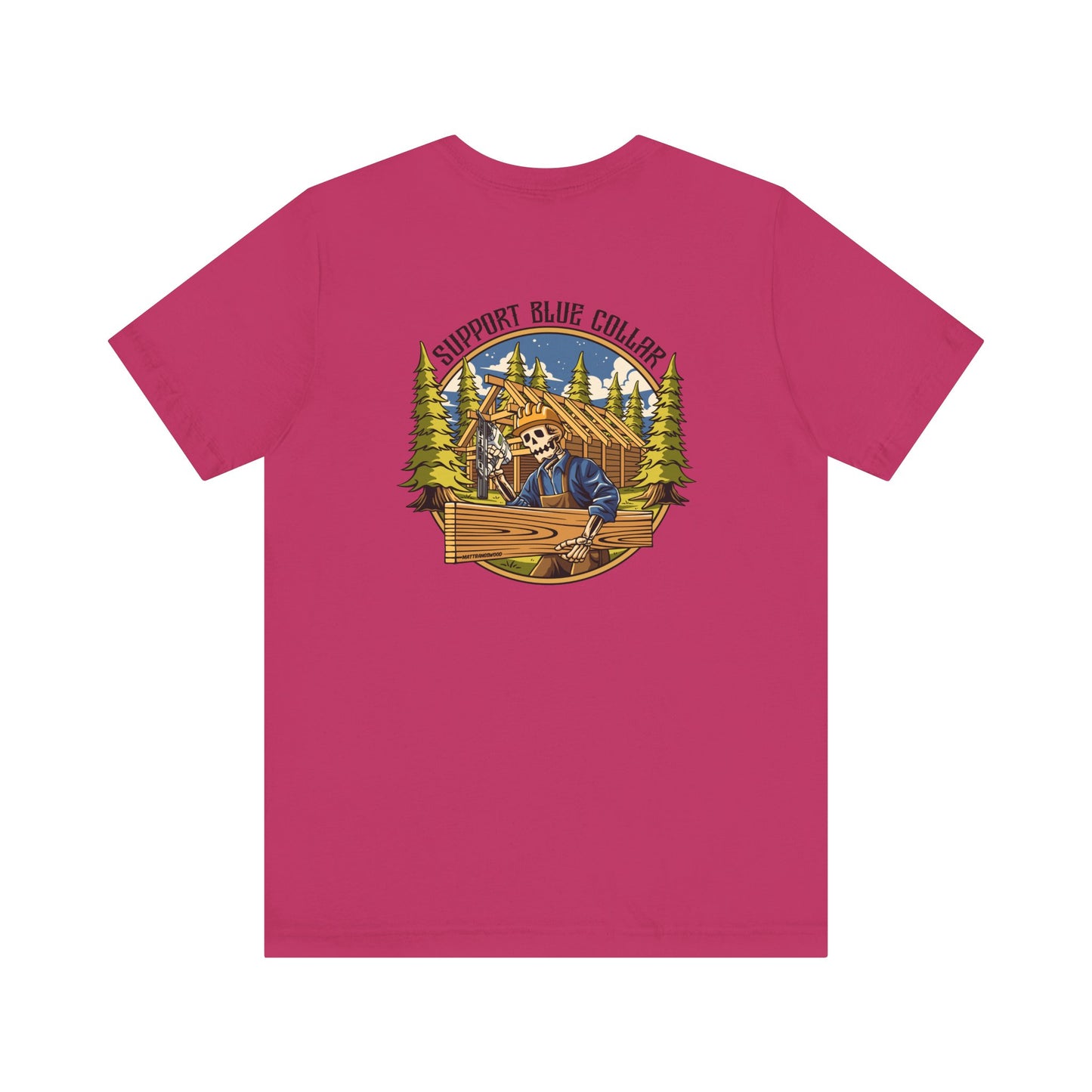 Support Blue Collar Tee