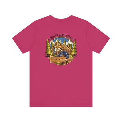 Support Blue Collar Tee