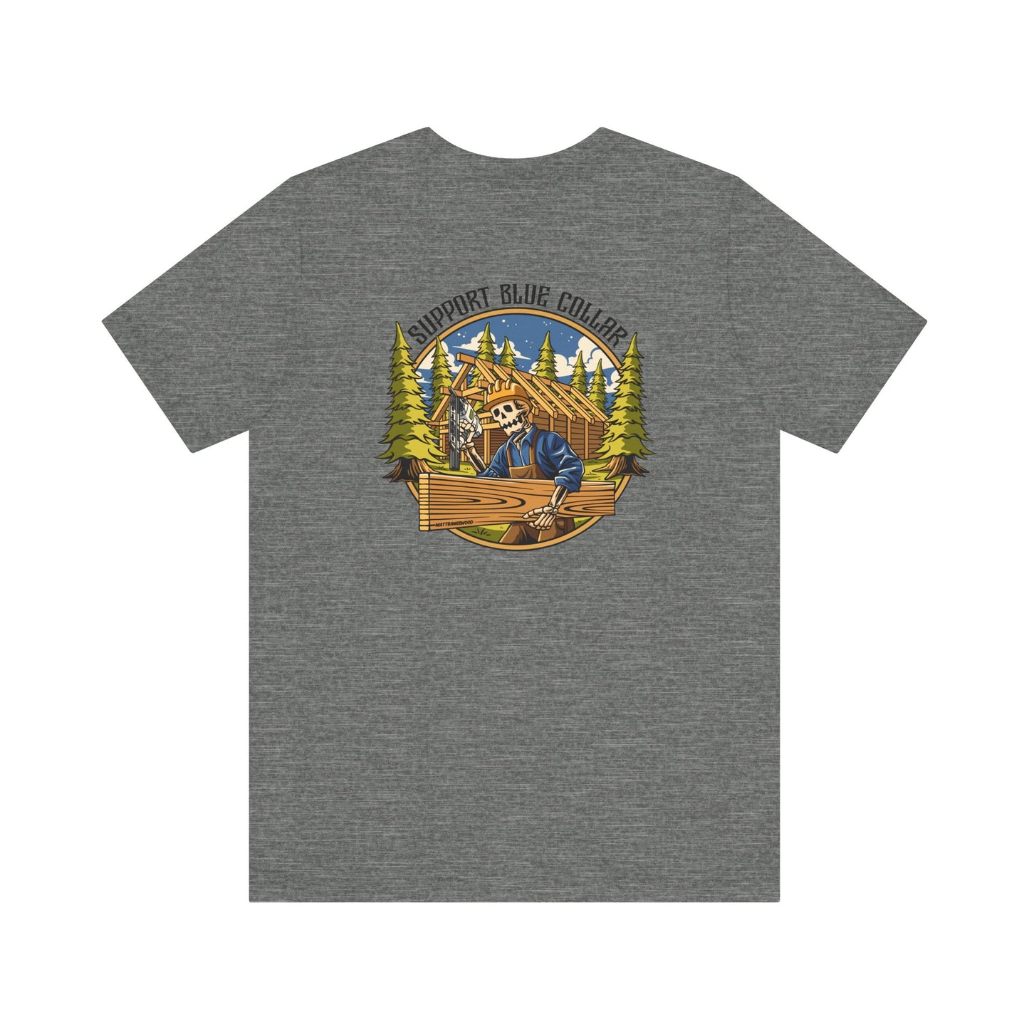 Support Blue Collar Tee