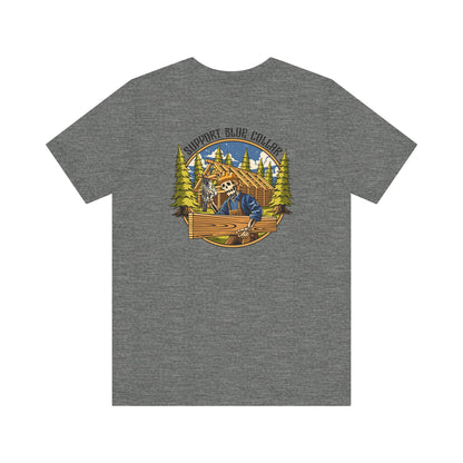 Support Blue Collar Tee