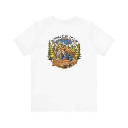Support Blue Collar Tee